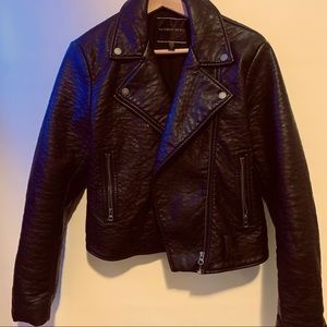 Victoria secret leather jacket